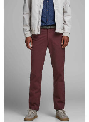 Pantalon chino roșu JACK & JONES bărbat