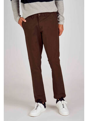Pantalon chino maro JACK & JONES bărbat