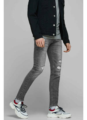 Blugi cu croială slim gri JACK & JONES bărbat