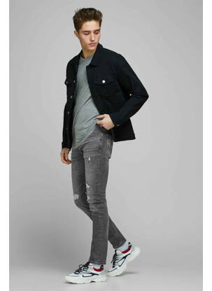 Blugi cu croială slim gri JACK & JONES bărbat