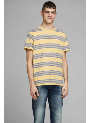 Tricou galben JACK & JONES bărbat