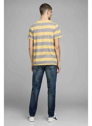 Tricou galben JACK & JONES bărbat