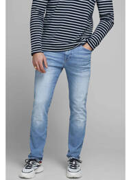Blugi cu croială dreaptă albastru JACK & JONES homme
