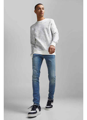 Blugi skinny albastru JACK & JONES bărbat