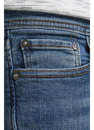 Blugi skinny albastru JACK & JONES bărbat