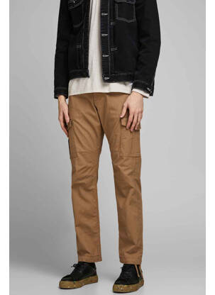 Pantalon cargo maro JACK & JONES bărbat