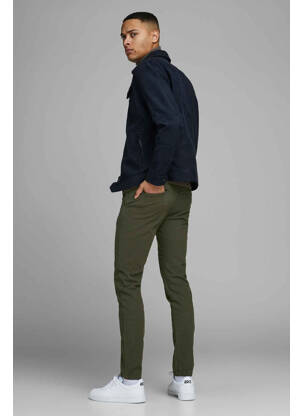 Pantalon slim verde JACK & JONES bărbat