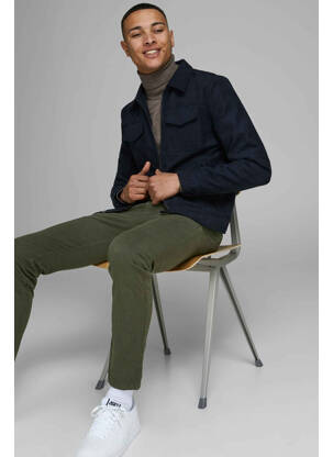 Pantalon slim verde JACK & JONES bărbat