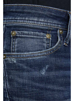 Blugi skinny albastru JACK & JONES bărbat