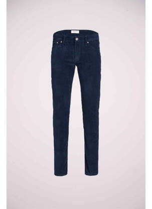 Blugi cu croială slim albastru JACK & JONES bărbat