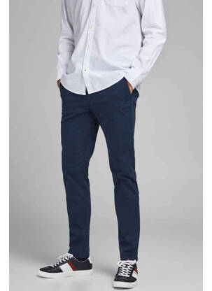 Pantalon chino albastru JACK & JONES bărbat