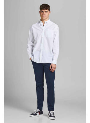 Pantalon chino albastru JACK & JONES bărbat