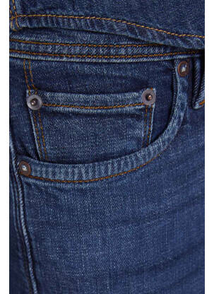 Blugi cu croială slim albastru JACK & JONES bărbat