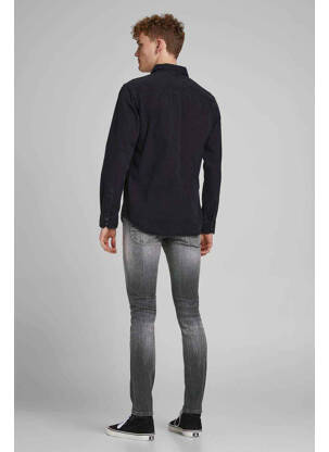 Blugi cu croială slim negru JACK & JONES bărbat