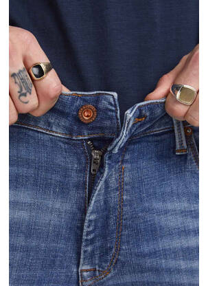 Blugi skinny albastru JACK & JONES bărbat