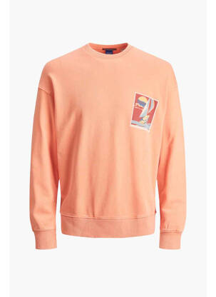 Hanorac portocalie JACK & JONES băiat