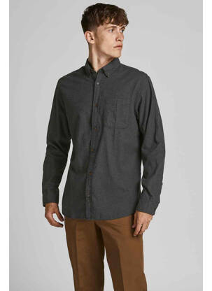 Cămașă cu mâneci lungi gri JACK & JONES bărbat
