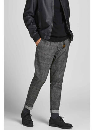 Pantalon drept gri JACK & JONES bărbat