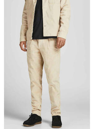 Pantalon 7/8 bej JACK & JONES bărbat