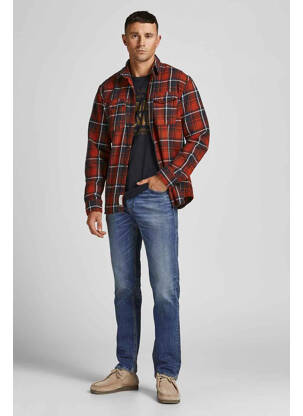 Blugi cu croială dreaptă albastru JACK & JONES bărbat