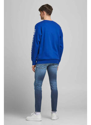 Blugi skinny albastru JACK & JONES bărbat