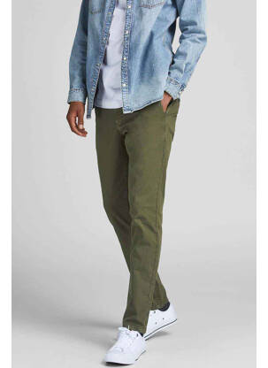 Pantalon chino verde JACK & JONES bărbat