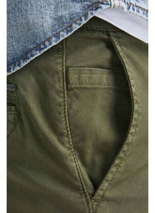 Pantalon chino verde JACK & JONES bărbat