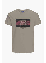 Tricou bej JACK & JONES homme