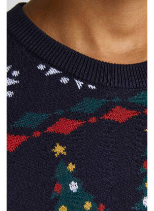 Pulover albastru JACK & JONES băiat