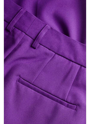 Pantalon evazat violet JJXX femeie