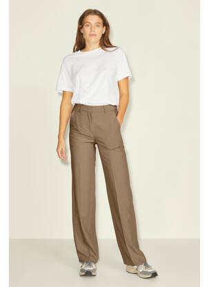 Pantalon chino maro JJXX femeie