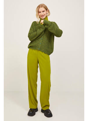 Pantalon evazat verde JJXX femeie