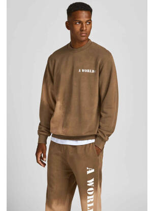 Hanorac maro JACK & JONES bărbat