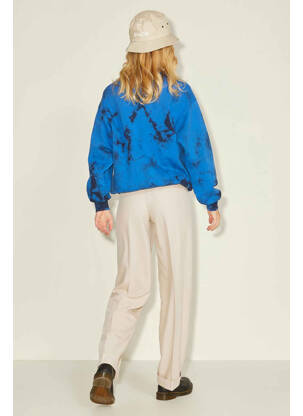 Pantalon evazat bej JJXX femeie
