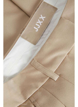 Pantalon evazat bej JJXX femeie