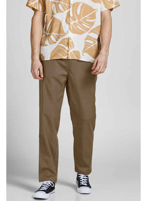 Pantalon chino bej JACK & JONES bărbat