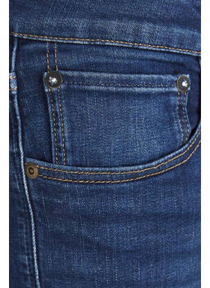 Blugi cu croială slim albastru JACK & JONES bărbat