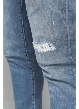 Blugi cu croială slim albastru JACK & JONES bărbat