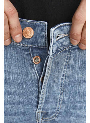 Blugi cu croială slim albastru JACK & JONES bărbat