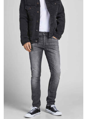 Blugi skinny gri JACK & JONES bărbat