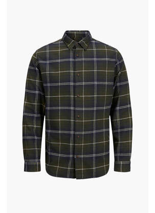 Cămașă cu mâneci lungi verde JACK & JONES bărbat