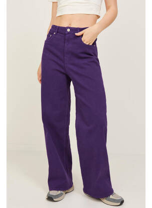 Blugi cu croială dreaptă violet JJXX femeie