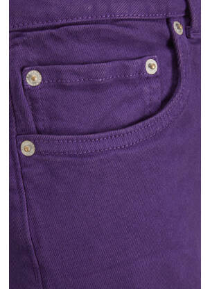 Blugi cu croială dreaptă violet JJXX femeie