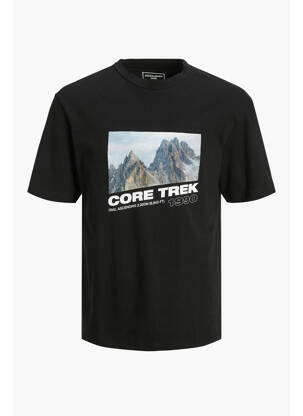 Tricou negru JACK & JONES bărbat