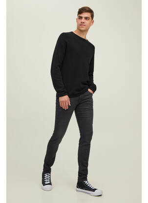 Blugi skinny negru JACK & JONES bărbat