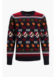 Hanorac albastru JACK & JONES băiat