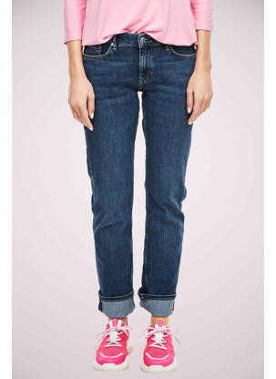 Blugi cu croială dreaptă albastru S.OLIVER femeie