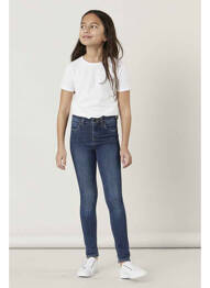 Blugi skinny albastru NAME IT fată