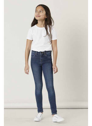 Blugi skinny albastru NAME IT fată
