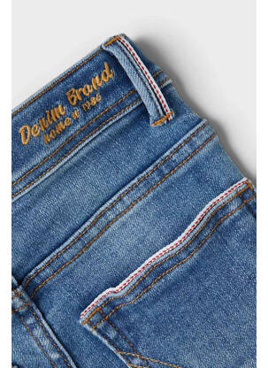 Blugi skinny albastru NAME IT băiat